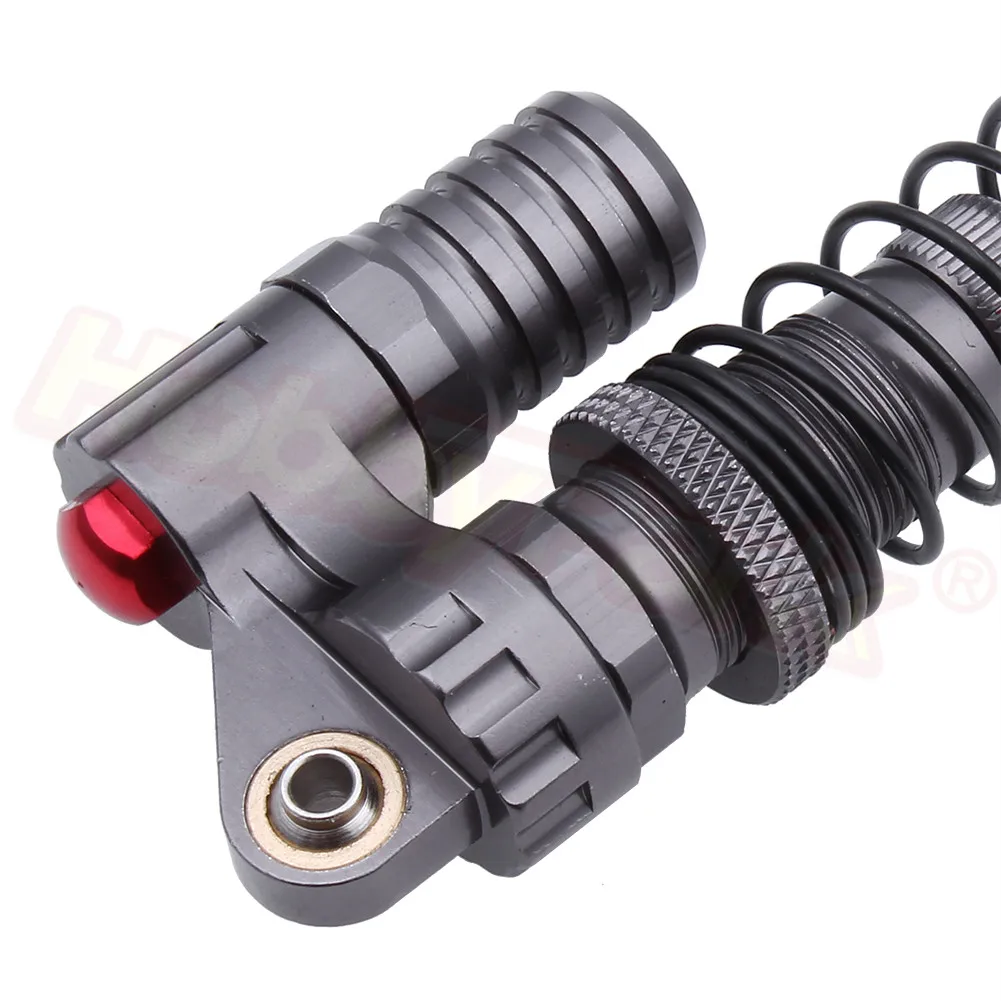 Full Metal RC Piggyback Shock Absorber for 1/10 Crawler Car Traxxas Trx-4 TRX4 Axial SCX10 90046 D90 KM2 | Игрушки и хобби