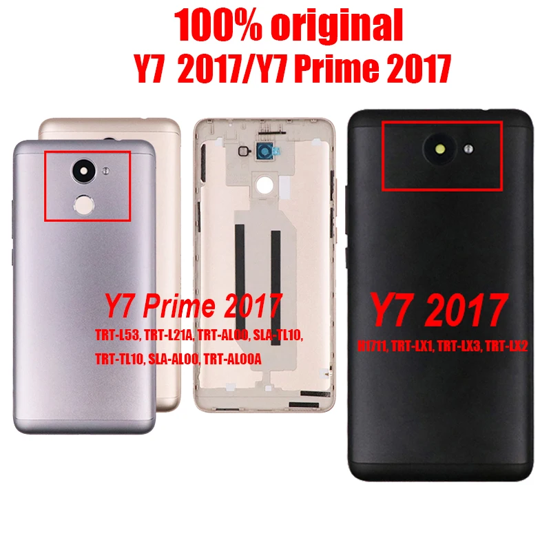 Задняя крышка батарейного отсека для Huawei Y7 Prime 2017 телефон L21A TL10 с запасными