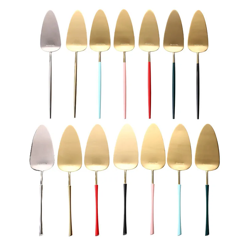 304 шпатель для торта из нержавеющей стали с длинной ручкой пиццы нож кухонная