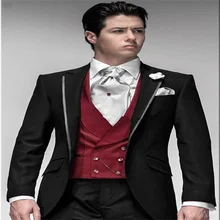 Ensemble 3 pièces pour homme, veste, pantalon et gilet, haut à revers, à boucle unique, personnalisé, de haute qualité, nouvelle collection 2021  (3)