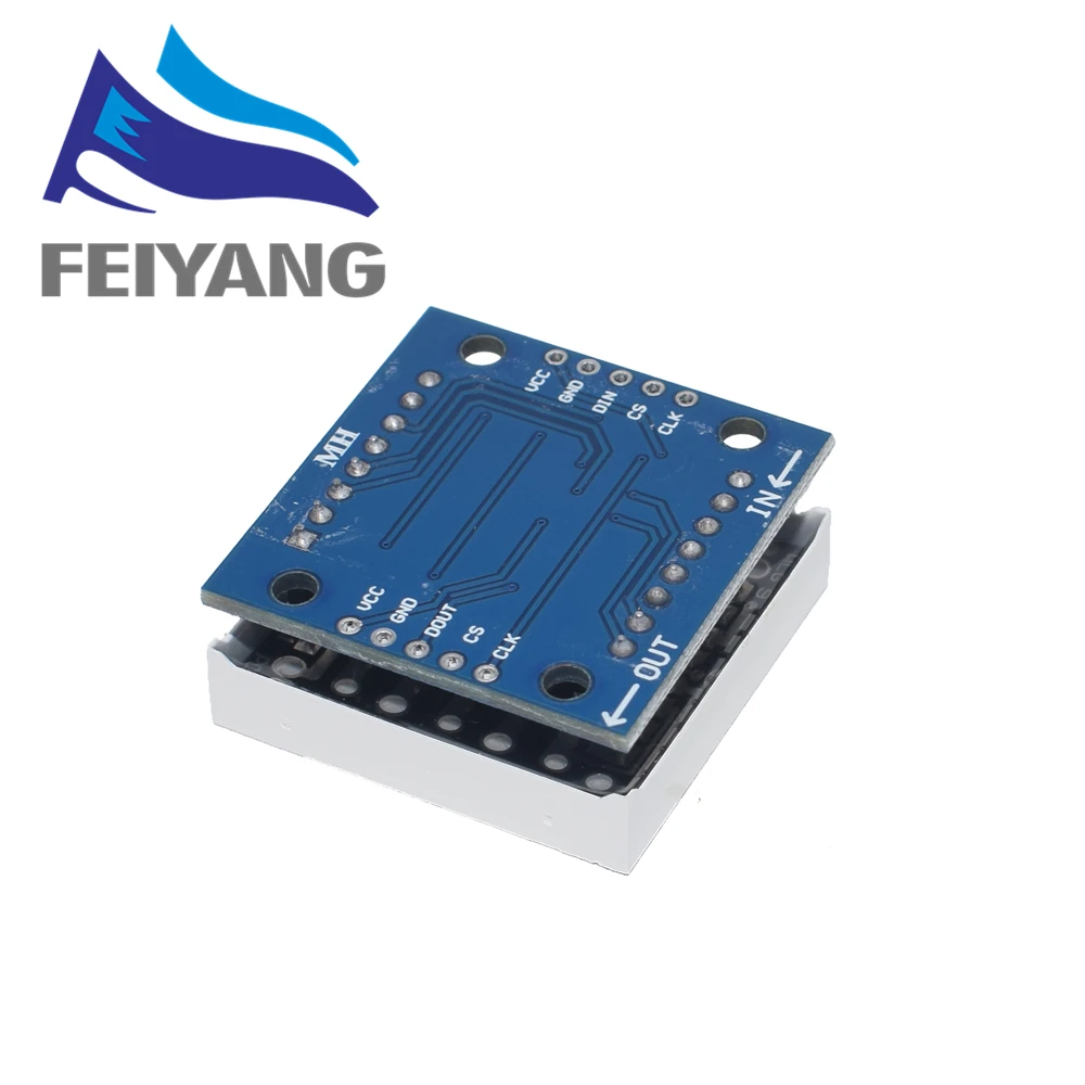 Модуль точечной матрицы MAX7219 модуль микроконтроллера дисплей готовые товары
