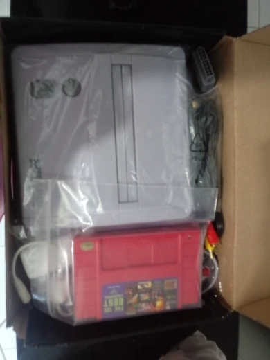 Высокое качество ТВ Видео игровая консоль для S-n-e-s 16 бит игр с 100 в 1 SNES игровой