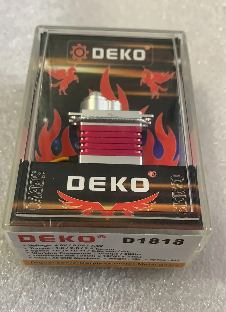 RC DEKO Новинка 1818 Замена D1102 металлическая Шестерня высокого напряжения с высоким