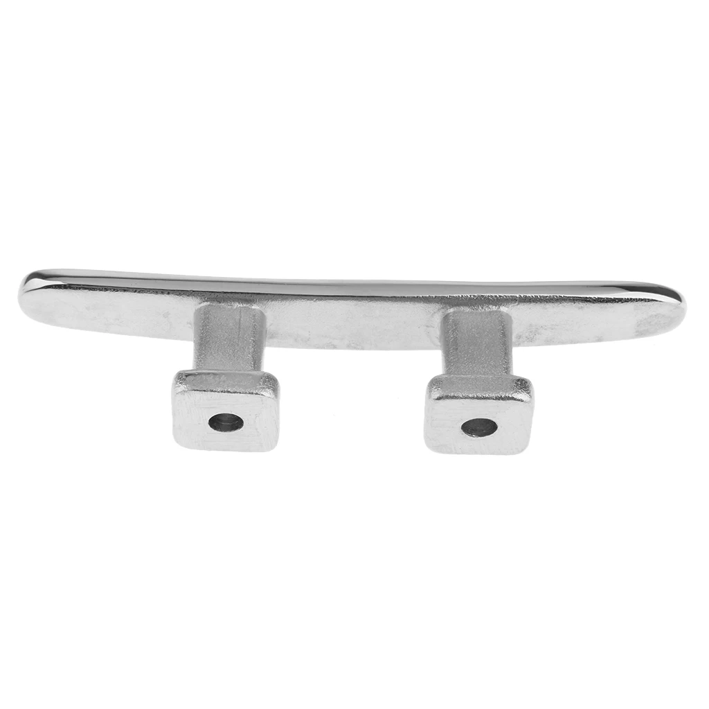 

4-5/16' Polished Deck Cleat Heavy Duty 316 Marine Grade Stainless Steel Strong Corrosion Resistance and Durable