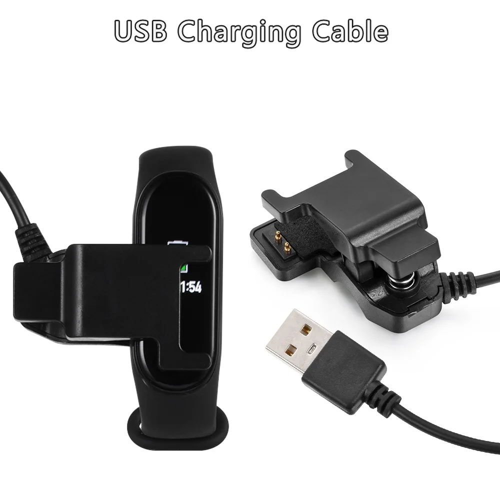 Зарядный USB кабель для док станции Сменный Адаптер зарядного устройства Xiaomi Mi Band 4