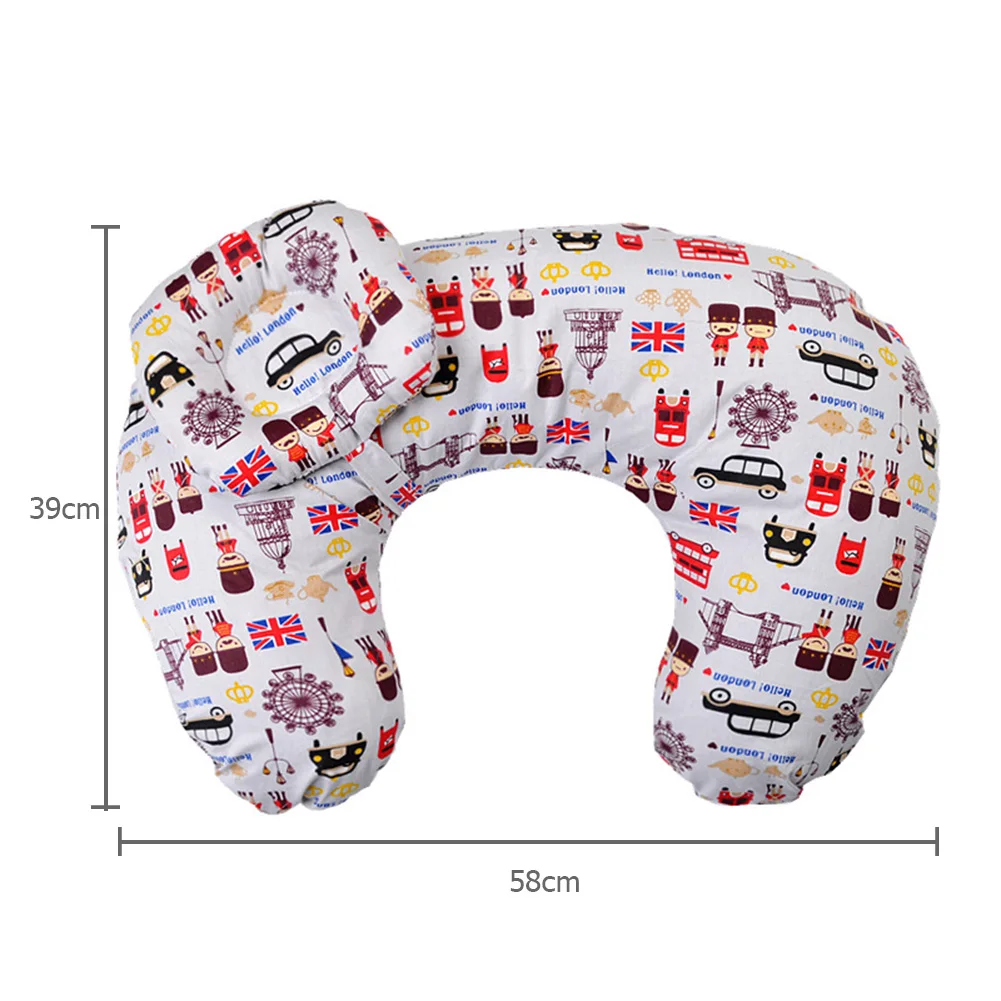 C 04 Maternity U-shaped Breast Feeding Waist Cushion Newborn Baby Breastfeeding Nursing Pillows Pregnancy Women backrest Pillow - Цвет: C 04