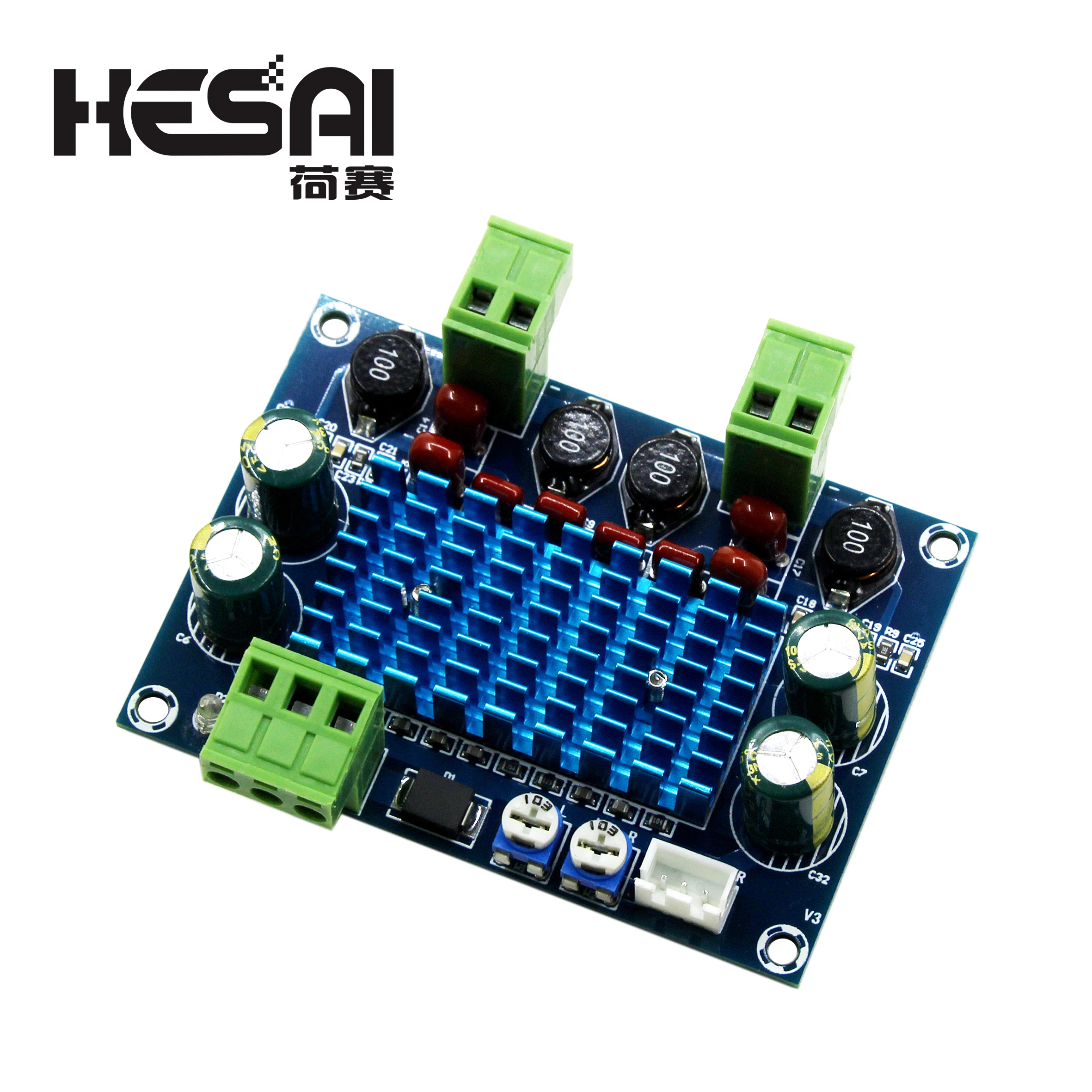 M572 высокое Мощность цифровой Плата усилителя TPA3116D2 шасси специальный штекер в