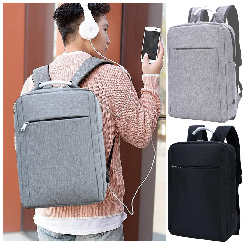 

2020 Classic 15.6 inch Laptop USB Business Backpack Travel School Bag Anti Theft Backbag Daypacks Male Leisure Mochila Ѭкзак