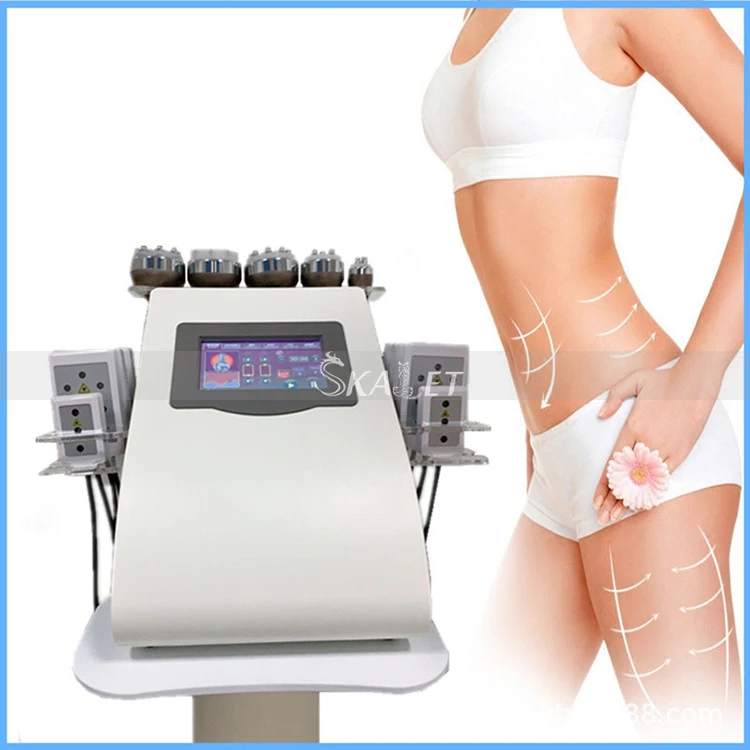 

High Quality Vacuum 40k Cavitation Ultrasound RF Lipo Slimming Machine Laser Skin Care Beauty Instrument