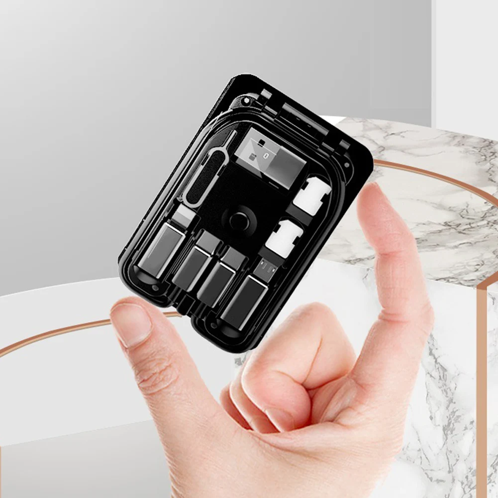 Многофункциональный Дата-кабель для зарядки USB интерфейс хранения светодиодный