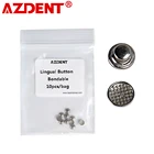 10 шт., металлические Ортодонтические пуговицы AZDENT