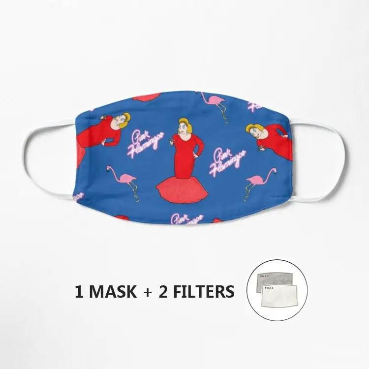 

Divine John Waters Pink Flamingos Mask Alt Mask Mouth Face Mask Cotton Dustproof Anime Cartoon Mouth Mascarilla Streetwear