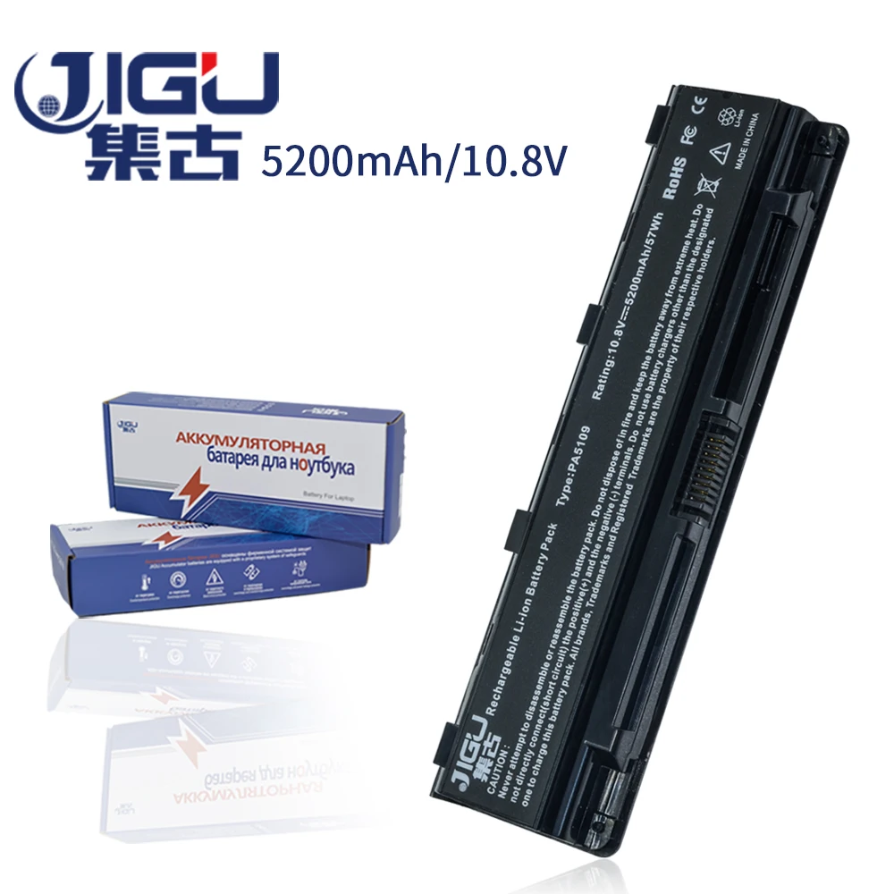 

JIGU Laptop Battery C55-A-1E1 C800 For Toshiba For SATELLITE C40 C50T C50-AST2NX1 C55T C50D-A-138 C70-A C50-a-1dv Series