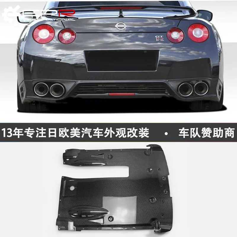 

Lucky2021 Suitable for Ares Nissan Oem Carbon Modified Lip Gtr R35 Resin Fiber Rear Spoiler