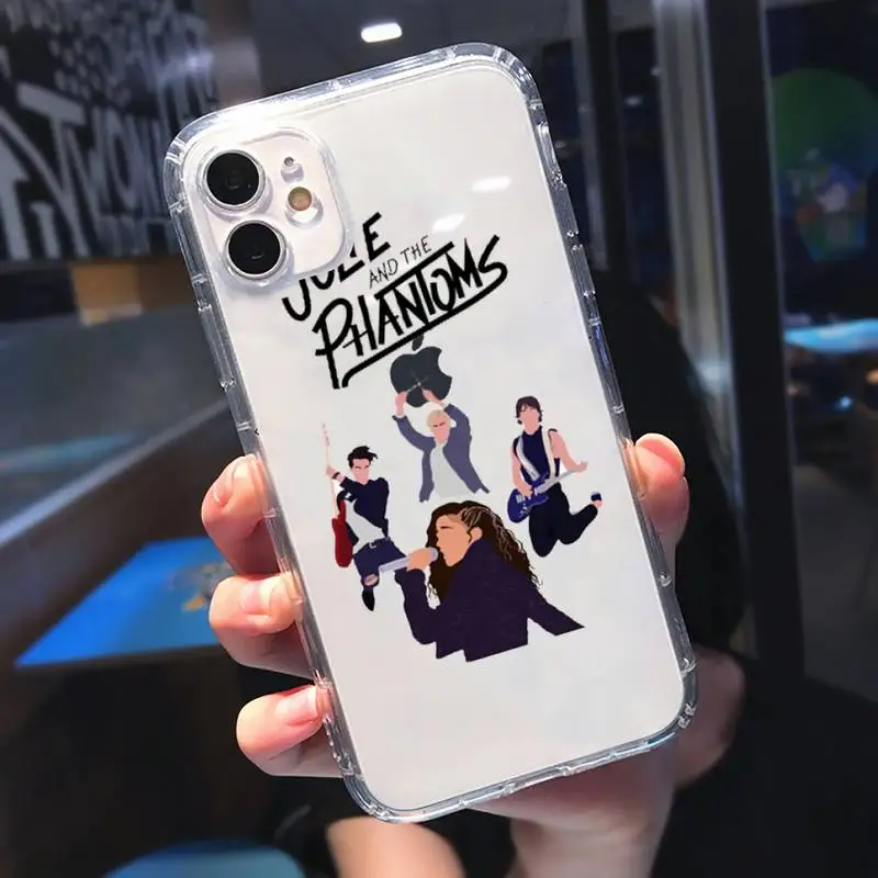 

American TV Julie and the Phantoms Phone Case Transparent soft For iphone 5 5s 5c se 6 6s 7 8 11 12 plus mini x xs xr pro max
