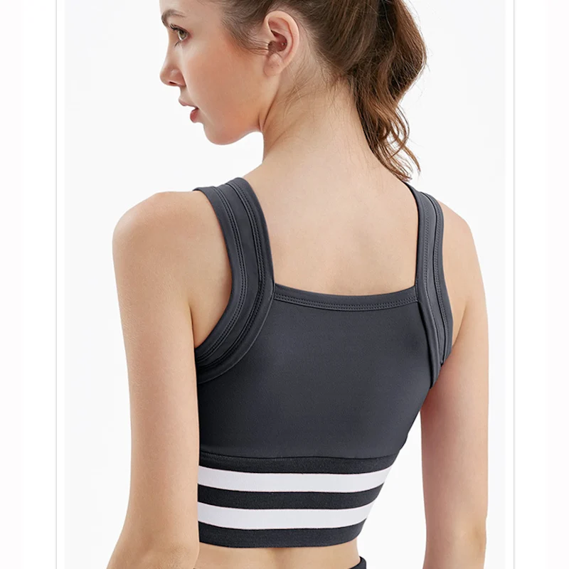

Front Zipper Sports Bra Women,Elastic Underwear Push Up Yoga Crop Top Bras,Breathable Athletic Vest Fitness Yoga Bra