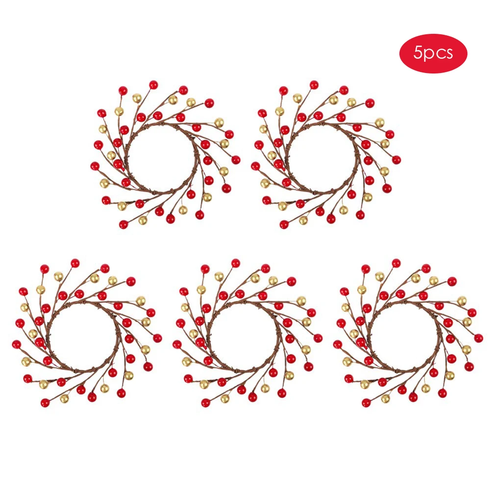 5 шт. декоративное кольцо с имитацией кедра в виде ягод|Кулоны и подвески| |