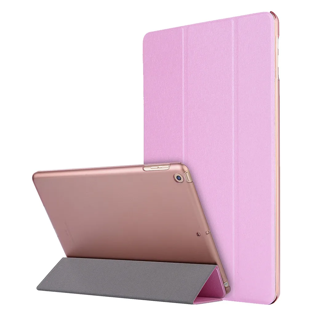 Pink Жесткий чехол из ПК Жесткий Чехол для ipad 10," 7-го поколения чехол для планшета Прочный и моющийся для apple ipad Авто Пробуждение - Цвет: Pink