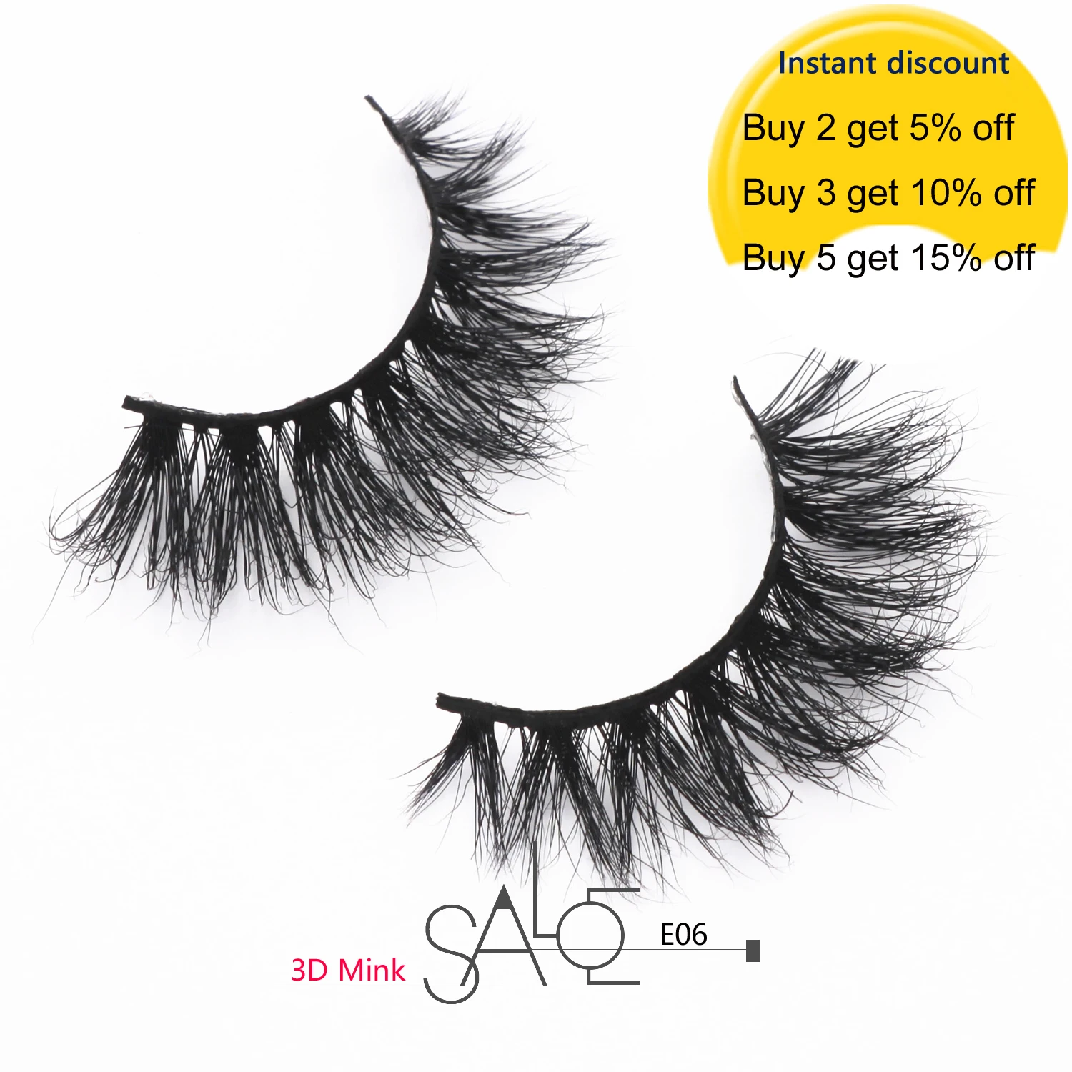 Накладные ресницы из норки крест накрест толстые длинные накладные 3D норковые