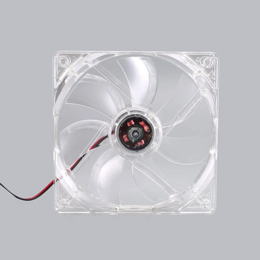 4 Pin PC компьютер прозрачный чехол Четырехъядерный светодиодный светильник 9