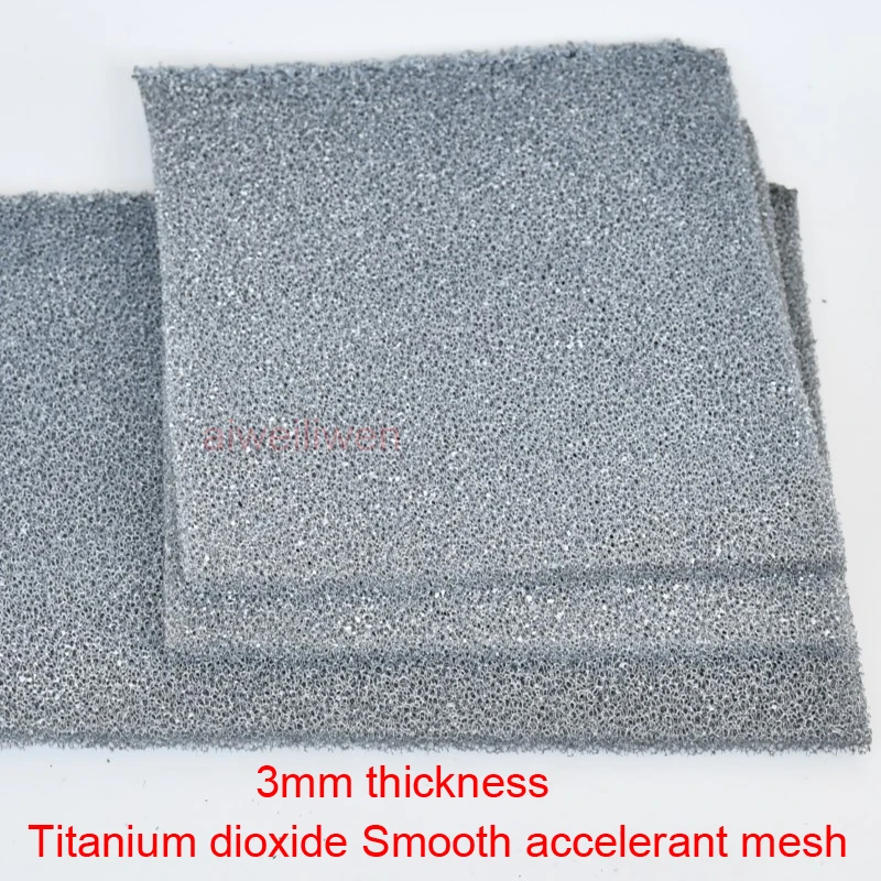 3 мм диоксид титана гладкая сетка титановый оксид фотокатализатор фильтр TiO