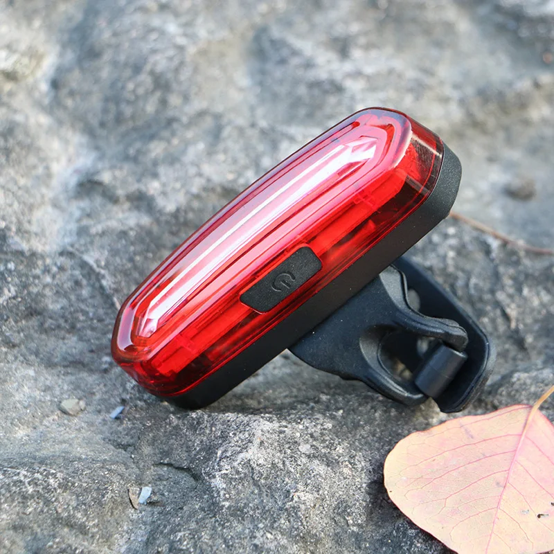 USB Перезаряжаемый фонарь для велосипеда задний Водонепроницаемый светодиодный