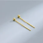 Женская Серебряная Пряжка для ушей