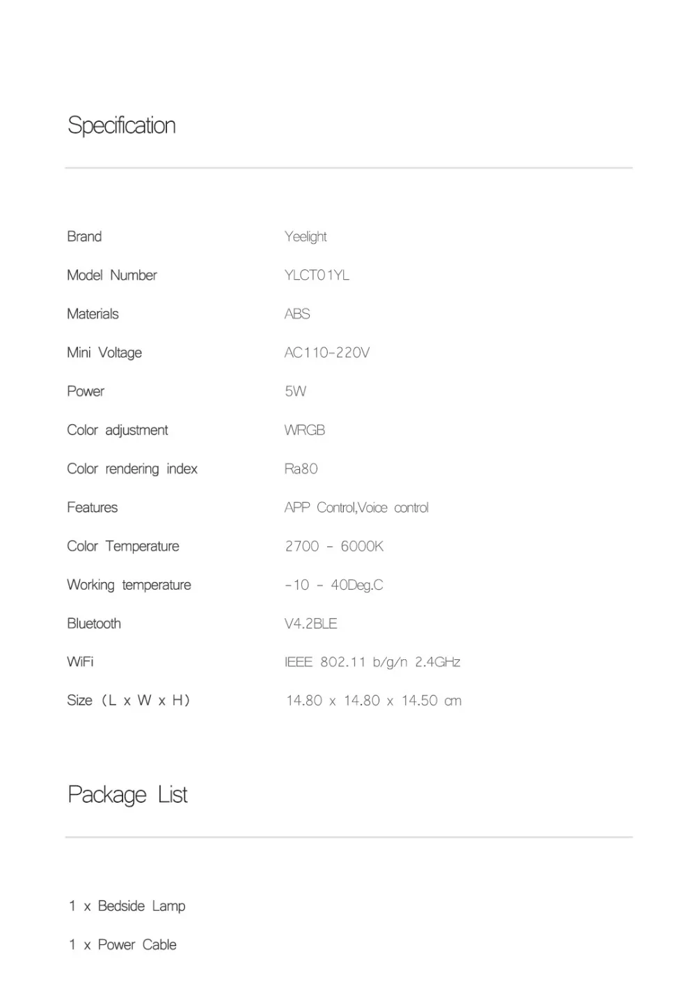 Xiaomi Mijia Yeelight цветной светодиодный прикроватный светильник Интеллектуальный Диммируемый ночной Светильник приложение управление Apple HomeKit телефон лампа для чтения