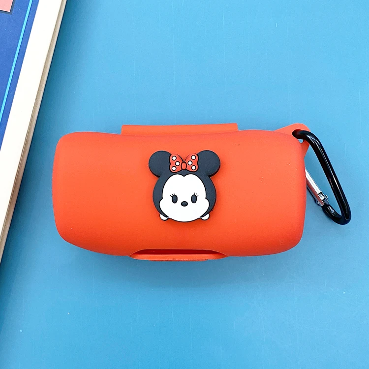 Cartoon Silicone Wireless Bluetooth Earphones Protective Cover Shell for bose soundsport free Anti-fall Earphone Case | Электроника