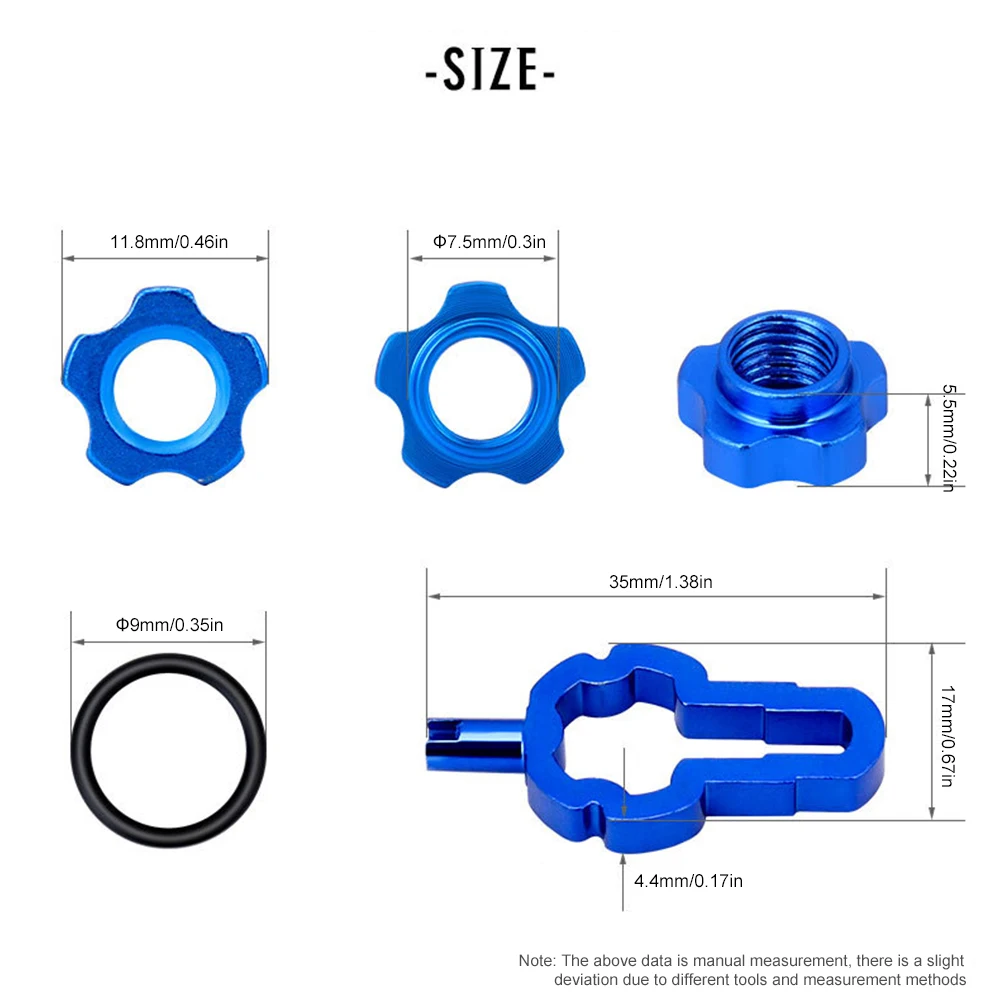 1 set bike presta ventil mutter mtb road fahrrad tubeless reifen ventil kappe vakuum felge reifen düse schloss mit installation schlüssel fr