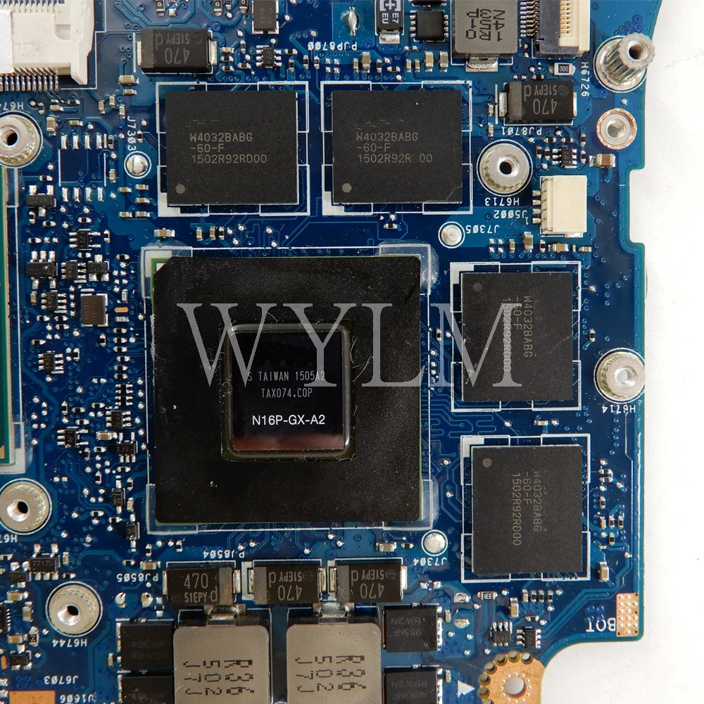Материнская плата N501JW 4 Гб ОЗУ материнская для ASUS G501J UX50JW FX60J UX501J