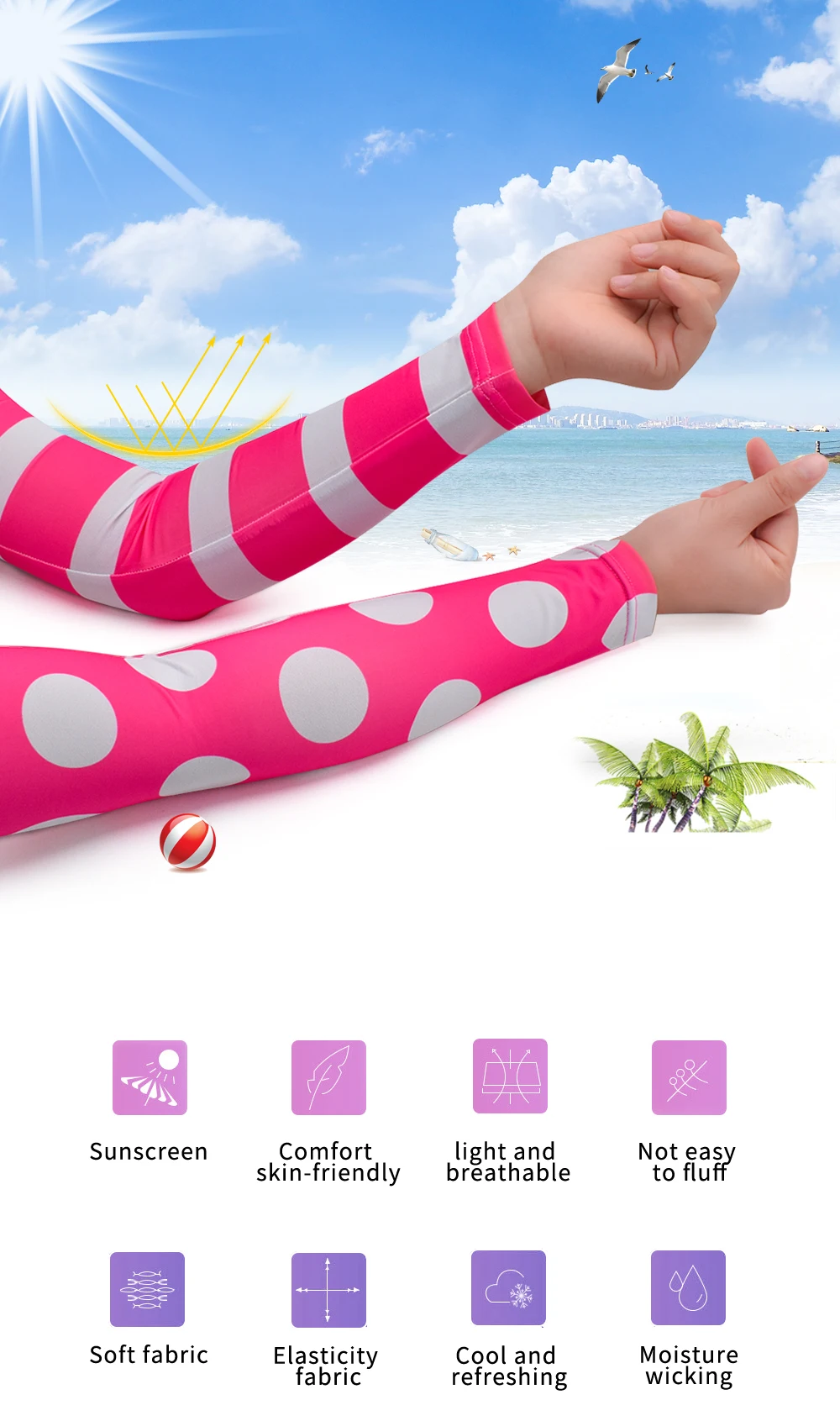 WOSAWE женские рукава для рук спортивные Защита от солнца УФ охлаждающие