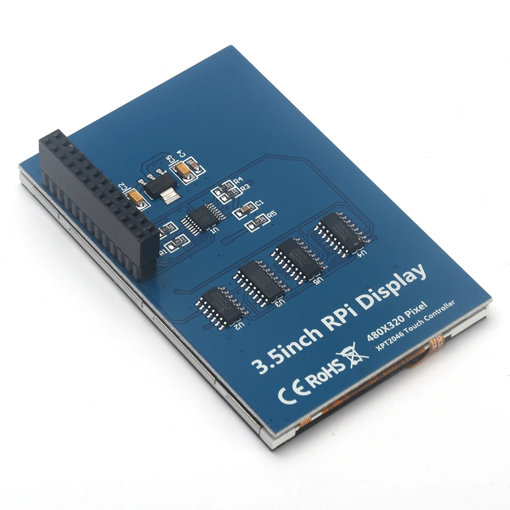 Микрокомпьютер ЖК-экран для Raspberry Pi 3 Model B 5 дюйма 480*320 мм + ручка | Компьютеры и офис