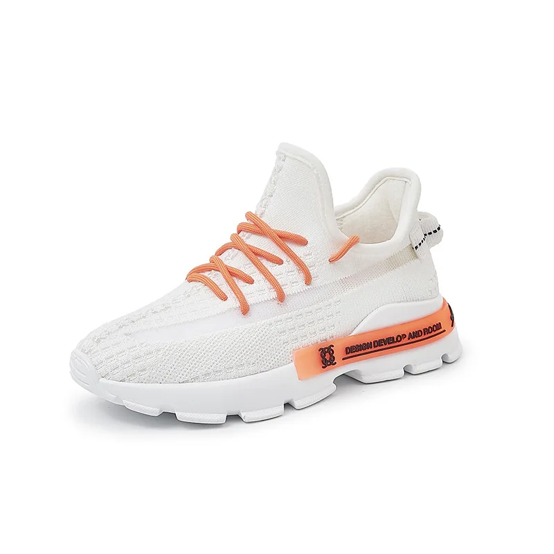 

Children's Breathable Coconut Mesh Shoes 2020 Spring and Summer New Flying Woven Sneakers Parent-Child Girls Sneakers Shoes