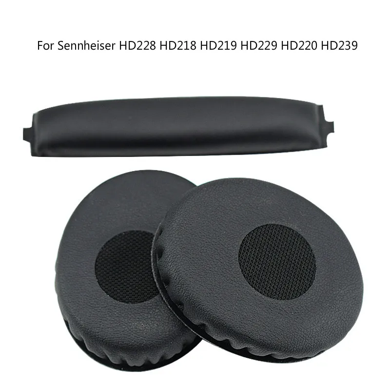 Высококачественная пена для гарнитуры Cusion Замена Sennheiser HD228 HD218 HD219 HD229 HD220 HD239