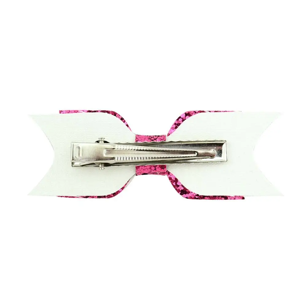 Новинка 2019 модная разноцветная шпилька с блестками и бантом для маленьких