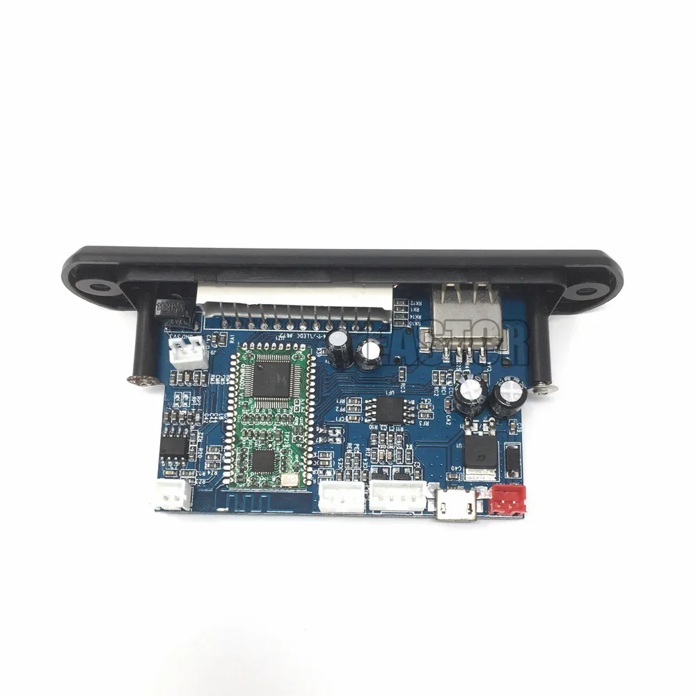 Плата декодера Bluetooth 4 0 MP3 5 В/12 В модуль TF-карты USB FM APE FLAC декодер цифровой красный