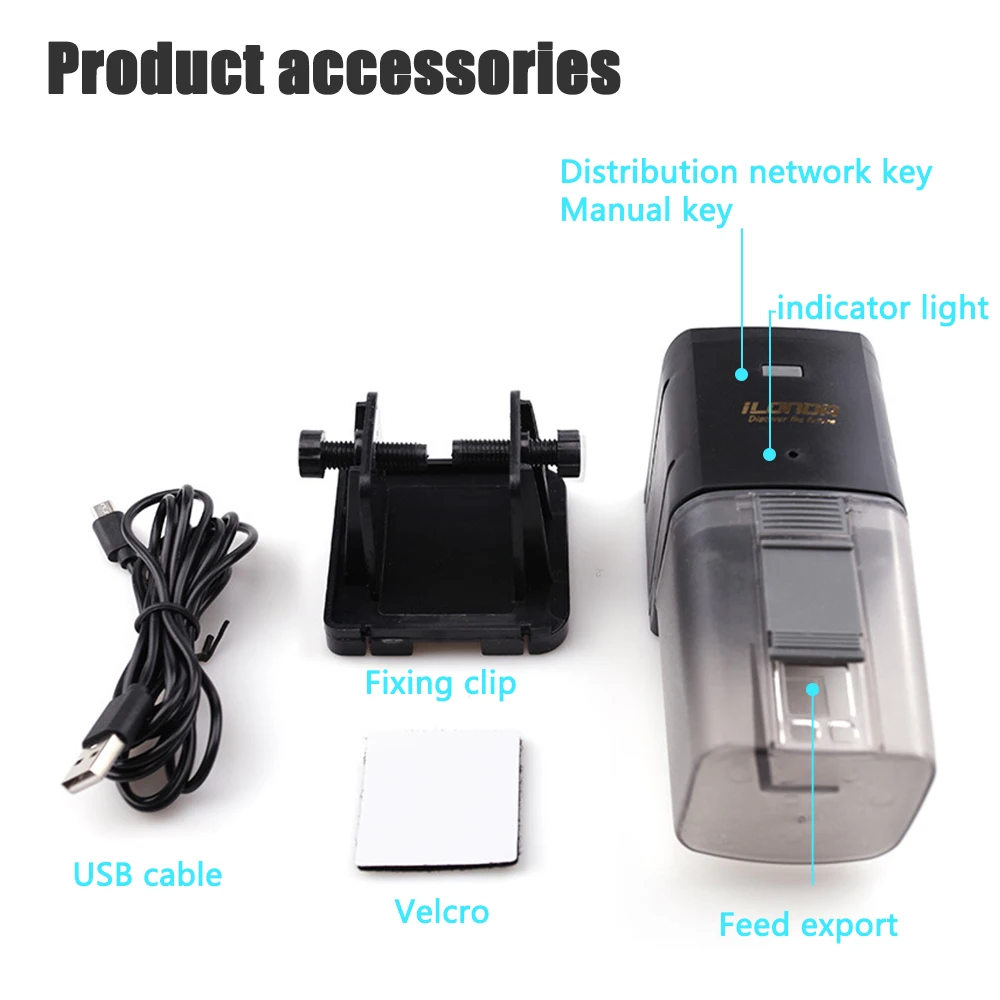 

Intelligent Wifi App Auto fish feeder Smart Contro Aquarium Fish Tank Automatic Feeding Device Timing Feed Aquarium Accessoires