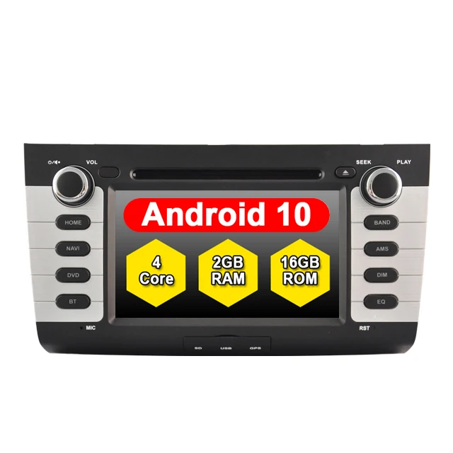 ANDROID 10 0 для SUZUKI SWIFT 2006-2010 встроенный модуль Wi-Fi автомобильное стерео радио DVD