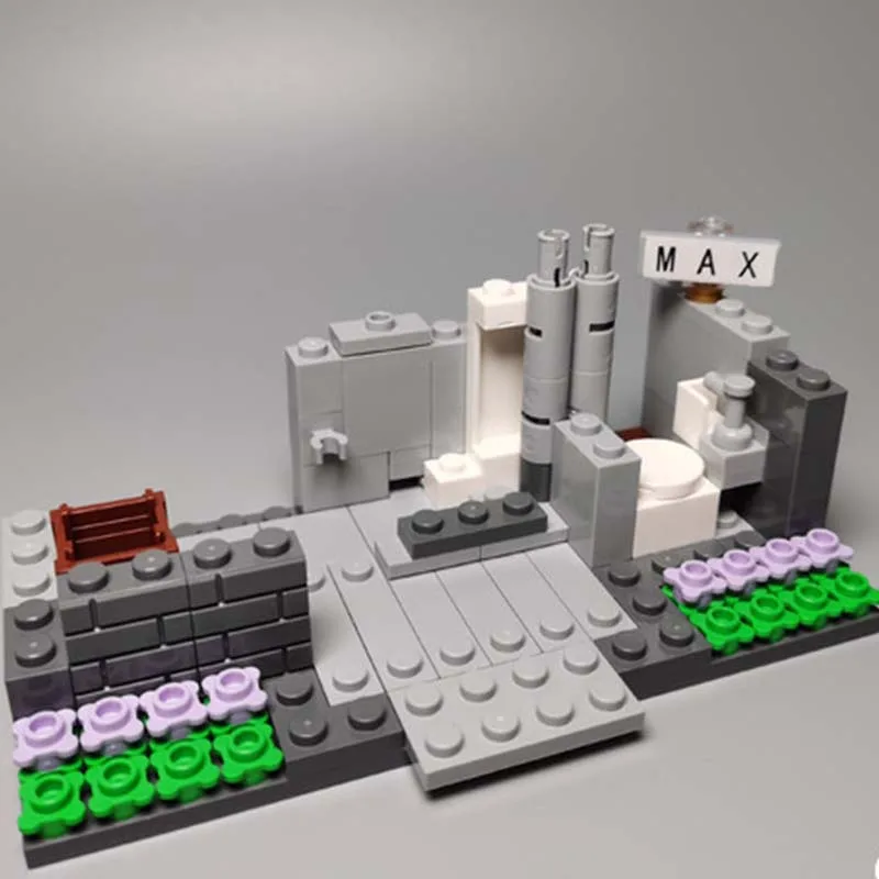 

Creator Expert Bricks Street views Model Bricks 3000Pcs Ice Cream Parlor Modular Bricks Toy Bricks Creative Cities Model Bricks