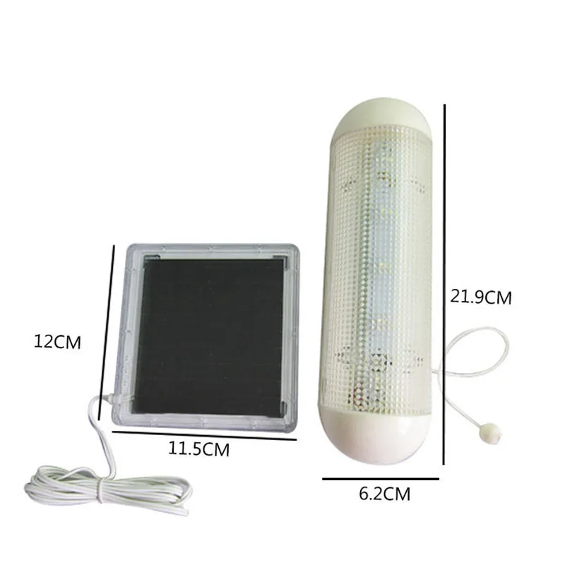 Портативный СВЕТОДИОДНЫЙ уличный фонасветильник на солнечной батарее