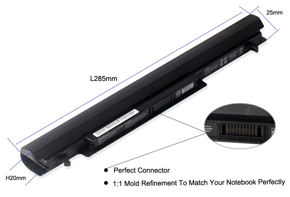 KingSener A41-K56 Аккумулятор для ноутбука ASUS A56 A46 K56 K56C K56CA K56CM K46 K46C K46CA K46CM S56 S46C A31-K56 A32-K56 A42-K56