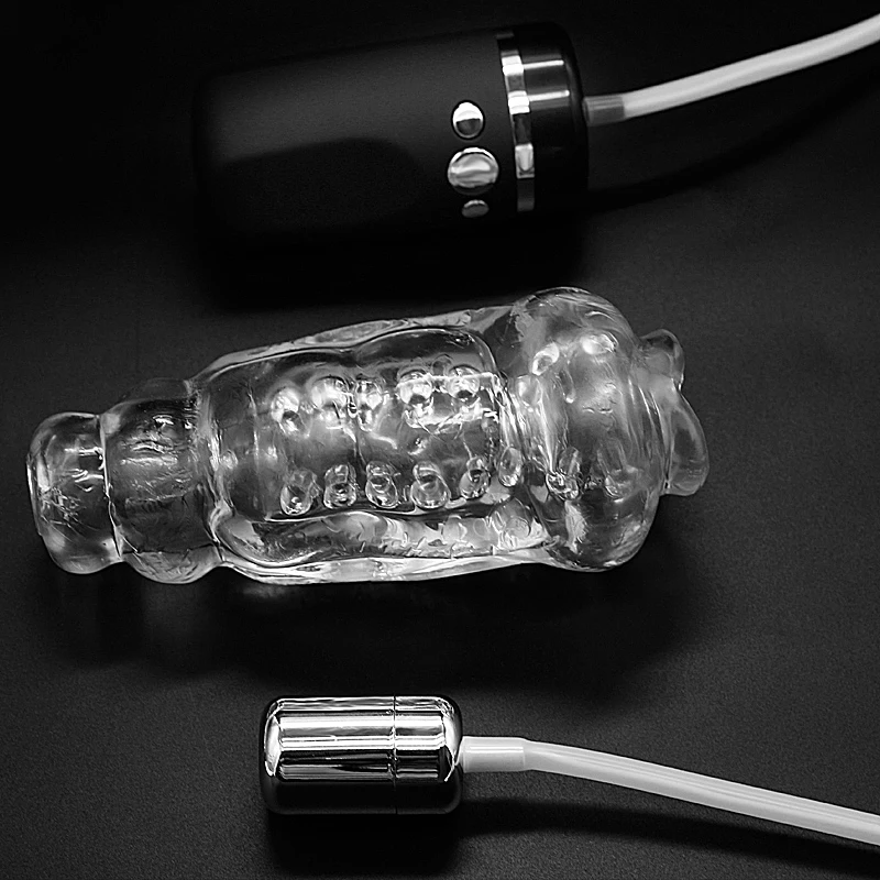 Мужской мастурбатор секс игрушки Электрический Мощный вибратор для мужчин