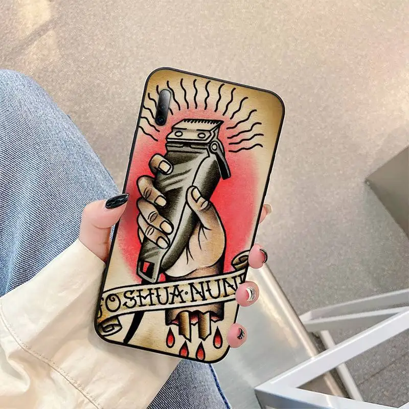 

barber Hair shop Phone Case For Redmi note 4 9 6a 4x 7 5 8t 9 plus pro Cover Fundas Coque