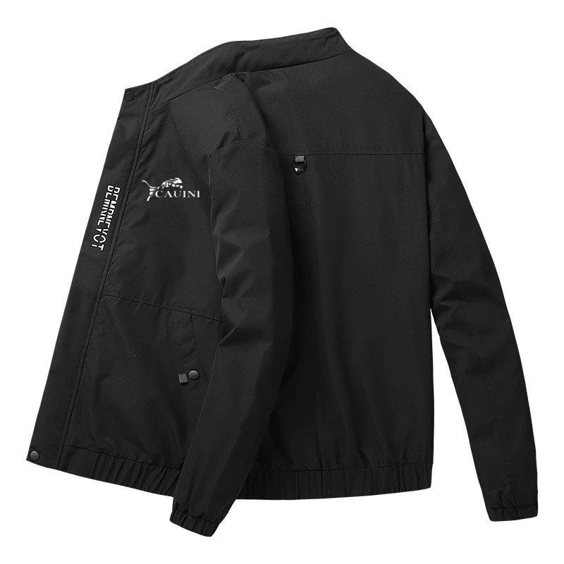 

2021 Spring And Autumn New Men's Jacket Thin Casual Fashion Loose Large Size Men Outerwear