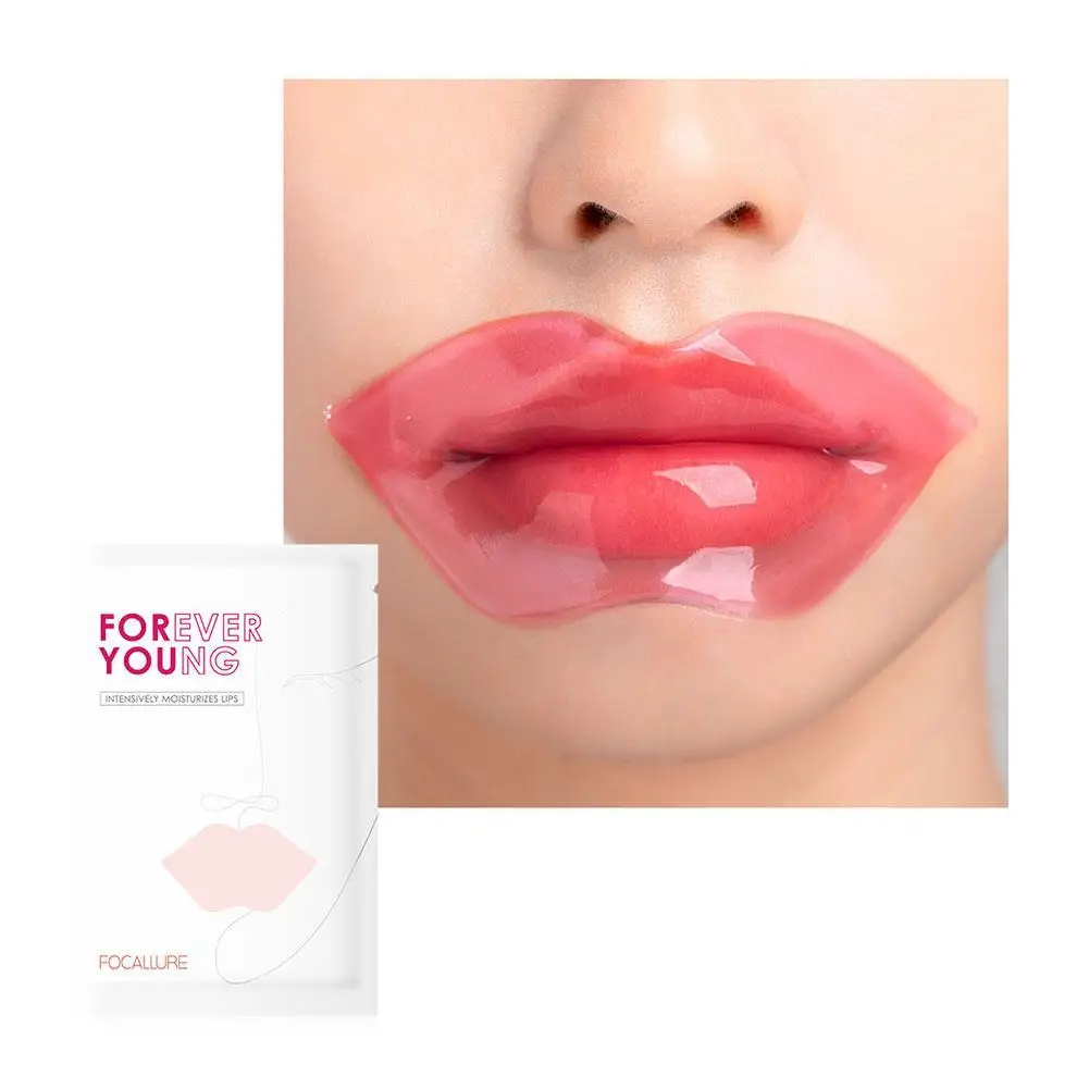 

Beauty Super Lip Plumper Pink Crystal Collagen Lip Care Patches Moisture Mask Essence Skin Wrinkle Cosmetics Smoothing Dryn O1Y9