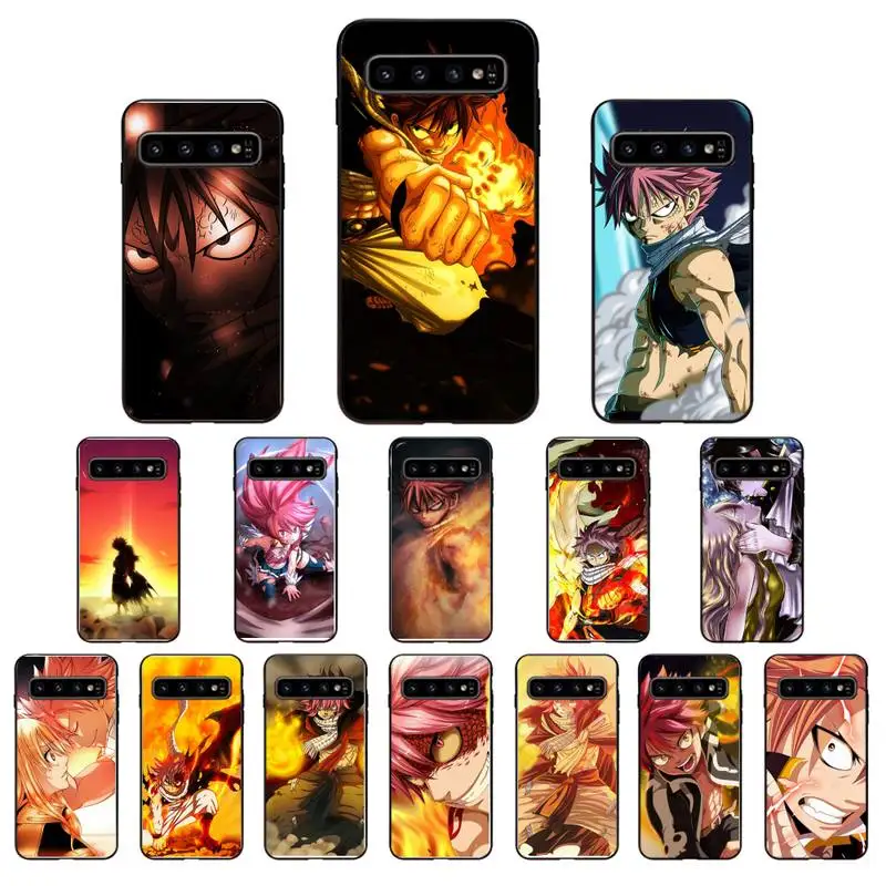 

YNDFCNB Japanese Anime Fairy Tail Phone Case for Samsung S6 S6edge Plus S7 S7edge S8 S9 S10 S10E S20 Plus Ultra