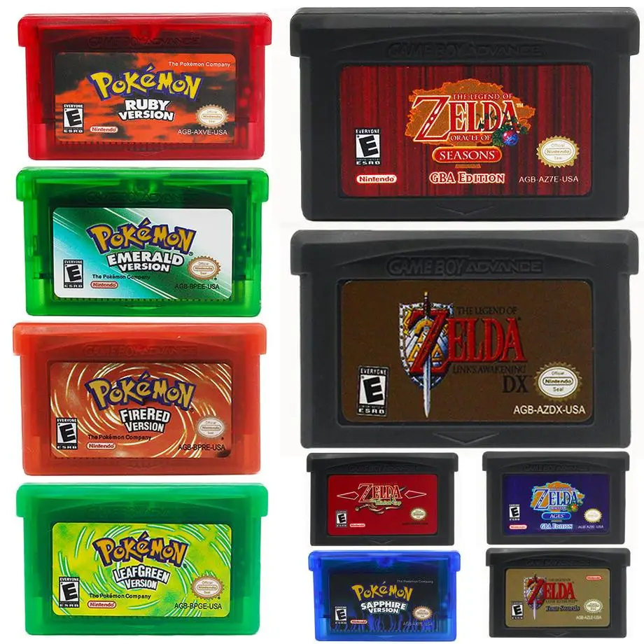 32 бит видео игровая консоль продавцов Pokemon Card аварии серии США Версия Для Nintendo