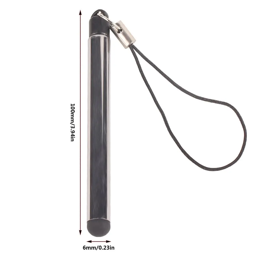 

Retractable Universal Touch Screen Pen Capacitive Stylus Pen For Smart Phone Tablet For iPad Point Round Thin Tip