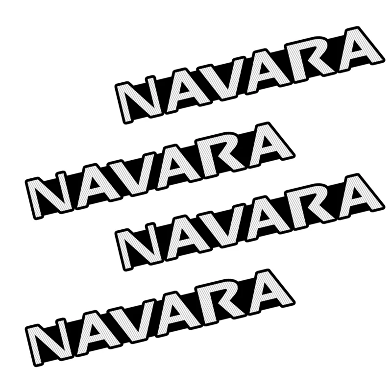 10 шт. Автомобильная декоративная 3D алюминиевая эмблема наклейка для Nissan Navara d40 d22